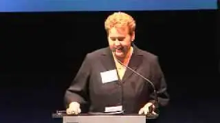 Martha Kegel accepts Alliance Nonprofit Award