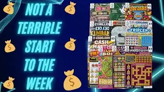 Mix of UK Scratch Cards 🎟️ | Trying to Start the Week with BIG Wins 💷🔥