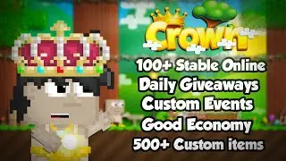 НОВЫЙ ПРИВАТНЫЙ СЕРВЕР GROWTOPIA В 2025 ГОДУ! | (ЕЖЕДНЕВНЫЕ ОБНОВЛЕНИЯ / СТАБИЛЬНАЯ ЭКОНОМИКА) 👑C...