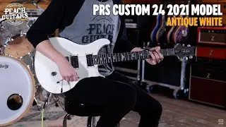 No Talking...Just Tones | PRS Custom 24 Antique White - 2021 Model Used