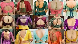 🎊50+ Latest Blouse back neck Designs / blouse design/Blausee Designs 2025 /blouse ki design #blouse​