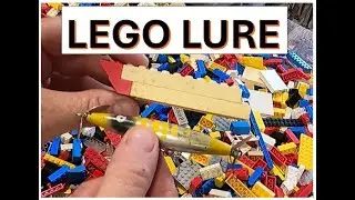 Making a Fishing Lure from LEGO, Will it work?