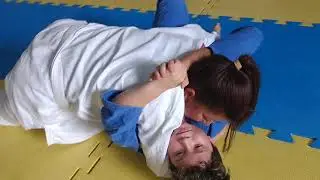 Mãe e filho judô