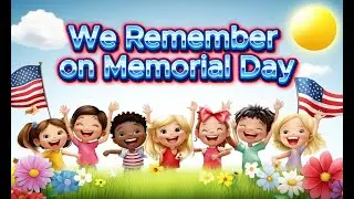 🎉 Kids Sing THANK YOU to Our Heroes! 🇺🇸 The Cutest Memorial Day Song Ever! 🌸🎶Memorial Day Song