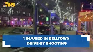 Police investigating drive-by shooting in Seattle's Belltown neighborhood