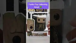 Funko Pop Unboxing Groot 🌳 #guardiansofthegalaxy #groot #funko #funkopop #unboxing #marvel #shorts