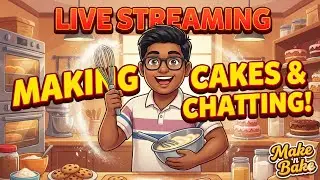 Cake Making + Fun Chat 🍰 | Make n Bake Bakery