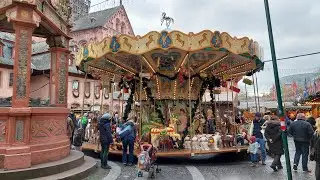 Nostalgie-Karussell - Zimmer & Kropp @ Mainzer Weihnachtsmarkt 2024 (Offride)