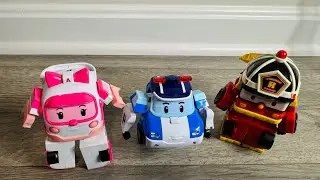 Car to Robot Transformations! 🚗➡️🤖 Robocar Poli ASMR to Relax & Focus