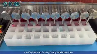 CX 30Q Tabletop Gummy Candy Production Line | Gummies production line