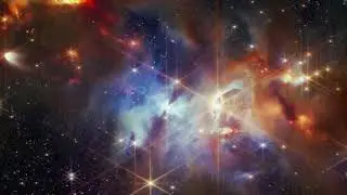 Zoom into Serpens Nebula | James Webb Space Telescope | 1,300 light-years away