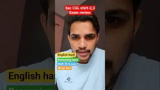 16 SEPT SHIFT-2,3 EXAM REVIEW 😱😱#ssc #ssccgl #SSCCPO#gaganpratapmaths #UPSC