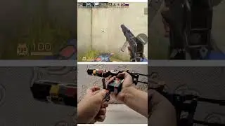 Лего пистолет пулемёт МАС 10. Лего VS Standoff.