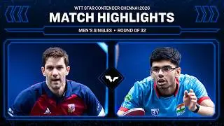Lubomir Jancarik vs Manav Thakkar | MS R32 | #WTTChennai 2026