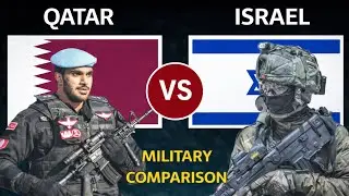 Qater and Israel military comparison of power army video 