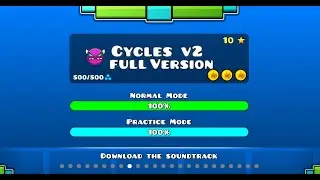 Cycles v2 Full Version By: Soroban Geometry Dash 2.2