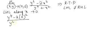 Use the Two-Path Test to prove that the following limits do not exist. lim_(x, y) &rarr;(0,&hellip;