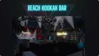 FiveM, RageMP Beach Hookah Bar MLO 2.1 ( Shisha bar )