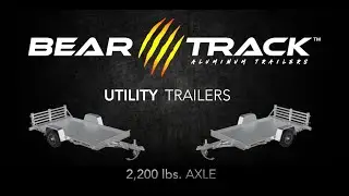 Bear Track Utility Trailers Single 2200 lbs.