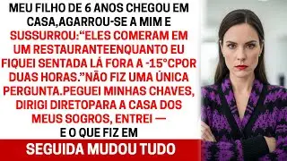 “Eles Comeram em um Restaurante Enquanto Meu Filho Esperava do Lado de Fora — Eu Não Fiquei Calado”