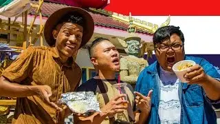 Authentic Thai Food Taste Test w/ Timothy DeLaGhetto