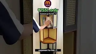 Corner storage cabinet from meesho | meesho sale | shorts #meesho #amazon #flipkarteoss #shorts