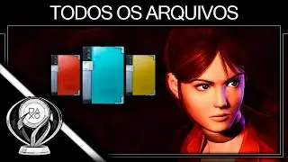 Resident Evil Code: Veronica X - Localização de Todos os Arquivos (Colecionáveis)