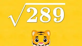 Square Root 289
