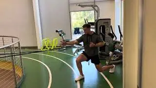 Split Stance Banded Rotational Row