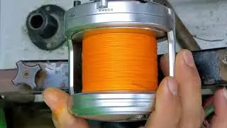 Shimano 20II 2 speed Master Diamond 60lb Gen 3 Hollow core Braid spooled and maxed out line capacity