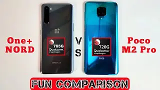 poco m2 pro vs oneplus nord speed test | nord vs m2 pro |
