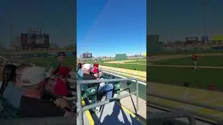 Baseball is back! A's hosting Diamondbacks Spring Training Opener! #arizona #springtraining #mlb