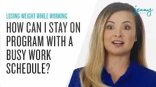 How can I stay on program with a busy work schedule?