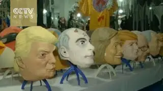 Chinese mask factory betting big on Trump