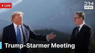 LIVE: Trump Greets UK PM Starmer, Holds Bilateral Meeting at Turnberry, Scotland | AC1G
