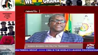 HOW LONG HAS TRAINING OF ALLEGED NATIONAL SECURITY PERSONNEL IN GHANA BEEN GOING ON?