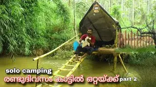 Camping in the forest for two days Part 2 കാട്ടിൽ രണ്ടുദിവസം