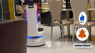 First time ever Uptown Cagayan De Oro Restaurant a Robot Server .