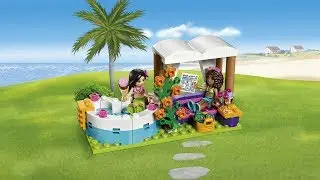 ИГРАЕМ в LEGO Friends   Heartlake Summer Pool &ndash; 41313   2018 NEWе
