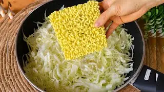 У вас есть лапша быстрого приготовления и капуста? Я никогда не ел такую вкусную лапшу с капустой!
