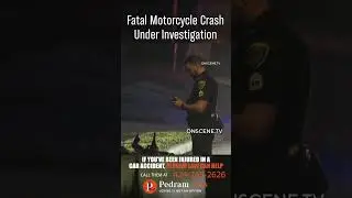 Fatal Motorcycle Crash Under Investigation