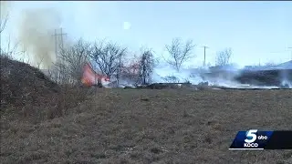 OKC fire crews warning residents about high fire danger amid strong winds Friday