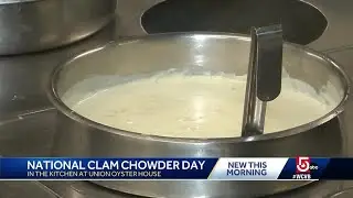 Famous Union Oyster House serves up clam chowder recipe