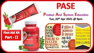 DSS PASE FIRST AID PART II - NO VEDANA GEL AND CAPSULE 20042021
