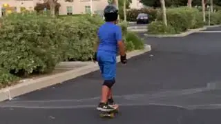 Apolo on skateboard