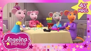Cookies and Sleepovers with the Girls | Angelina Ballerina | 9 Story Kids
