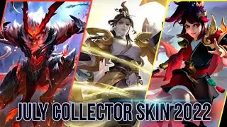 JULY COLLECTOR SKIN CHOICES! | COLLECTOR SKIN 2022 | MLBB NEW SKIN | MLBB NEW UPDATE