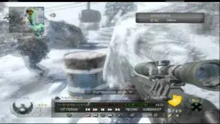 COD Black ops: WTF moment: No scope headshot with the PSG1