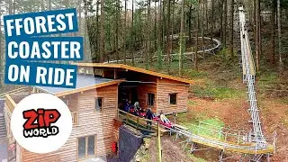 Fforest Coaster - On Ride POV - Zip World Fforest