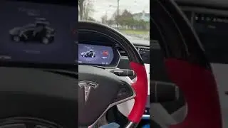 УПРАВЛЯЕМ TESLA С ПОМОЩЬЮ КОНТРОЛЛЕРА PS4! - #шорты